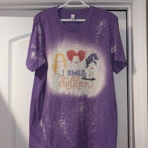 Halloween 
Bleached Tee